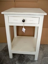  Mangoholz Beistellkomode-Tisch Altweiß Schabby Chic Gutmann Factory