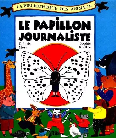 Papillon journaliste - le,
