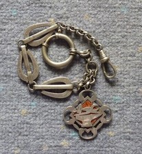 Taschenuhrkette - GESETZLICH GESCHUETZT - 22cm - 25,6g