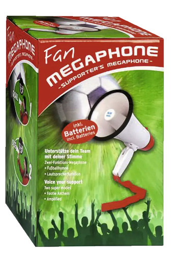 Intenso fan megafon inkl - fan-megafon,