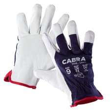 Arbeitshandschuhe Cabra Ziegenleder Lederhandschuhe atmungsaktiver Handrücken
