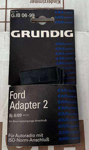 Grundig ford adapter radio - ford,