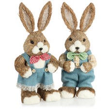 2x Deko-Osterhase zur