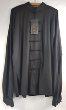 Air Swimmers Kampfkunst Anzug | Unisex Kung Fu / Tai Chi Uniform | XXL, Schwarz