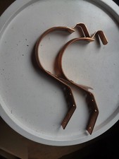 Rinneneisen Rinnenhalter Kupfer  7 tlg. (2 Stück)