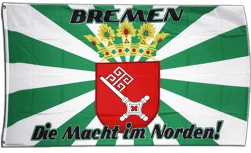 Fahne fanflagge bremen die - fahne,