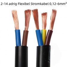 Flexibel Stromkabel 0,12-6mm²