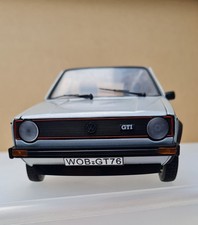 Modellauto VW Golf GTI, Bj. 1976, 1:18, Sun Star, Silber
