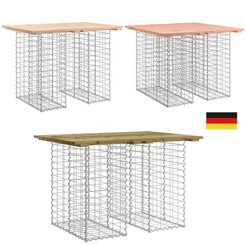 Gartenbank aus gabionen - aus,