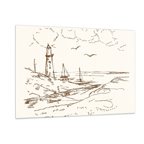 Wandbilder 120x80cm glasbild - 120x80cm,