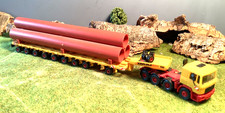 Kibri Schwertransport mit Rohre MAN Zugmaschine an Bastler 1:87 H0