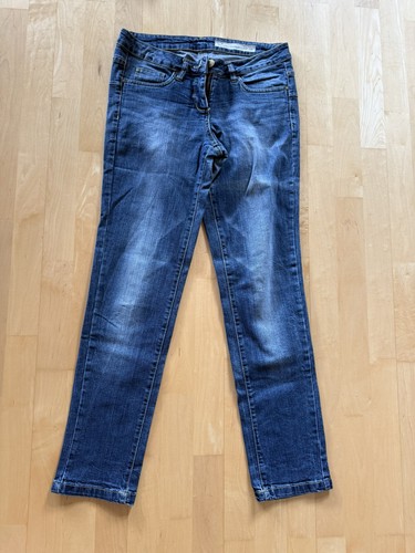 Straight jeans washed used - jeans,