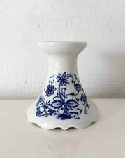 Triptis Porzellan Vintage Kerzenhalter Kerzenständer Zwiebelmuster