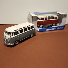 VW Bus Samba Bulli Maisto  1:25  T1 Transporter Modellauto + 1 x gebraucht