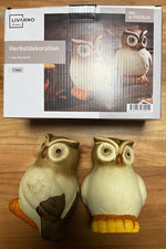 4x Eule, Uhu, Kauz -