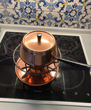 Vintage Fondue Set aus Kupfer  von SPRING CULINOX  Swiss Made