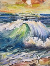 Ölbild Meer Gemälde Modern