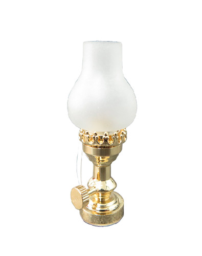 Puppenhaus messing öl lampe - messing,