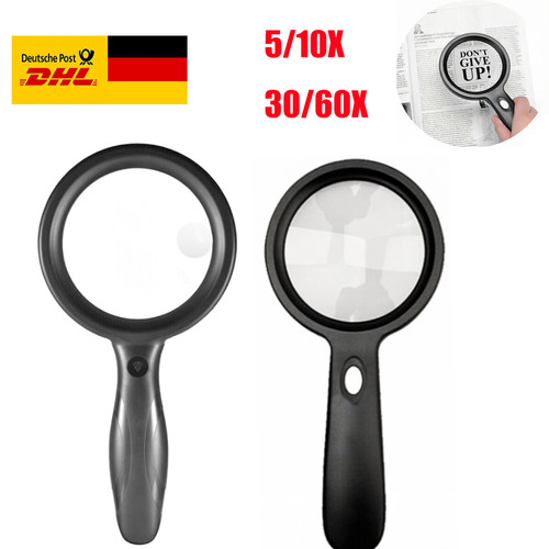 Led handlupe mit licht 10x - led,