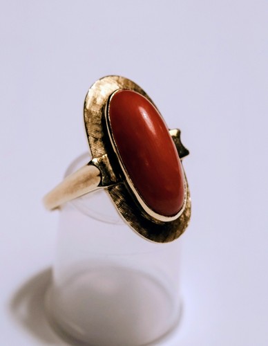 Alter goldring 585 rote - alter,