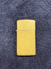 Zippo Slim Solid Brass - Gedenkedition 1932–1992 – (ohne Benzin)