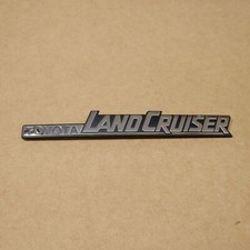 TOYOTA LandCruiser J6 J7 Emblem Schriftzug Land Cruiser Kotflügel vorne Original