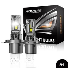 F rStvzo 2X H4 LED Scheinwerfer Mit Zulassung 70W 30000LM 6500K DRL Halogen Wei