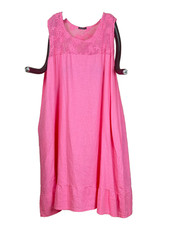 LaBass  Leinenkleid UNI
