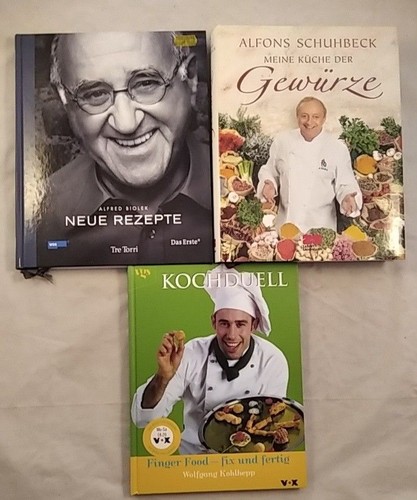 Konvolut von kochbüchern - von, 3