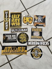 11 Ultras Aufkleber Alemannia Aachen Karlsbande Yellow Connection