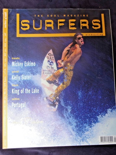 Surfers surfboard - 8/98,