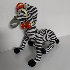 Marty Madagascar 3 Stofftier Zebra Plüsch Kuscheltier Dream Works 25 cm mit Hut