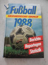 Buch  Fußball EM / EC 1988  ( DDR Sportverlag )