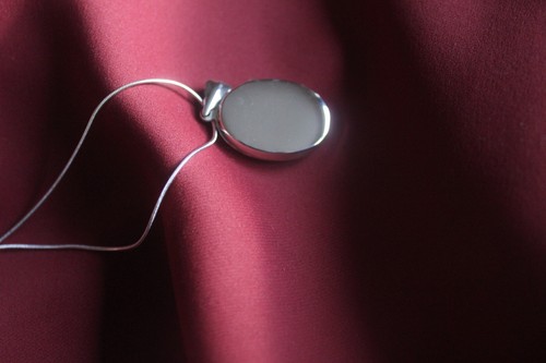 Ovales medaillon sterling - medaillon,
