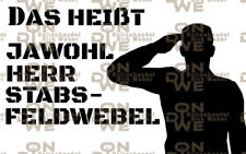 Aufkleber "Jawohl" mittel