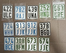 13x KFZ Kennzeichen