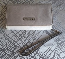 Guss Geldbeutel,  Weiß/ Beige