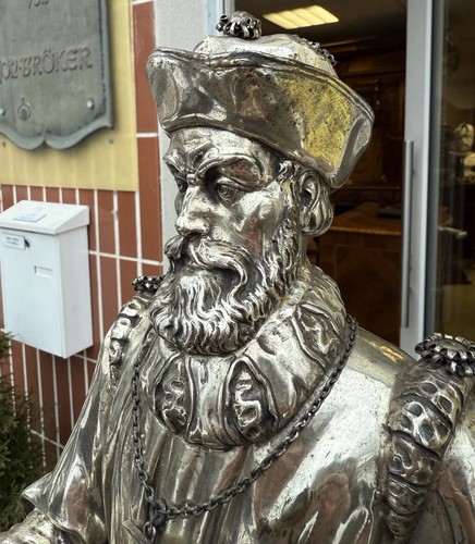 Silber skulptur figur 1830 - skulptur, um