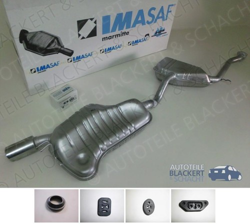 Imasaf esd auspuff endtopf - imasaf, +