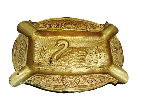 Aschenbecher bronze messing - bronze,