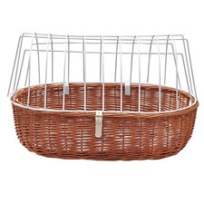 Aumüller Fahrrad-Tierkorb gesotten - Steuerkopfmontage vorne Transportkorb Hund