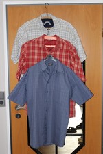Konvolut Sommerhemden, 3 Stück, kurzarm, Größe -M-, getragen, guter Zustand