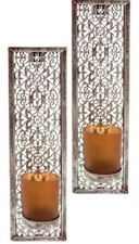 Wandkerzenhalter 2er set - wandkerzenhalter,