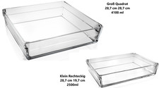 Auflaufform aus  Glas – Eckig, hitzebeständig, klein & groß, Lasagneform