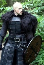 Leder Schwarz Körperpanzer