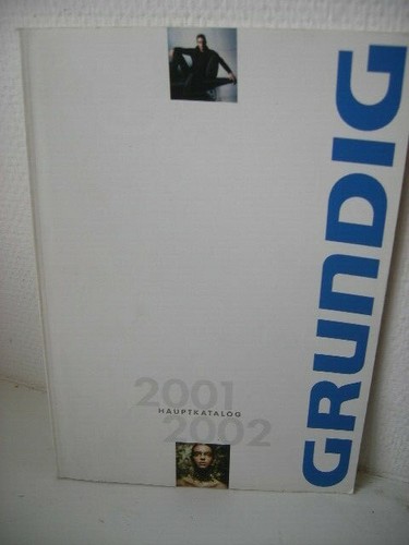 Grundig hauptkatalog 2001 - hauptkatalog,