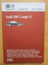 Ersatzteile-Katalog Bild Katalog Audi 100 Coupe S, neuwertig, 1982