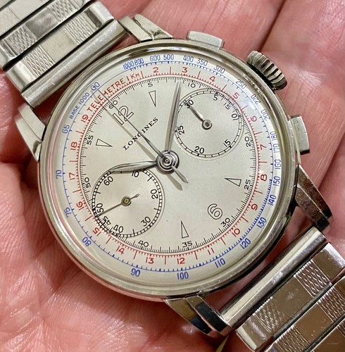Longines 30ch vintage flyback - longines,