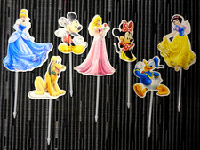 7x Deko Disney Party