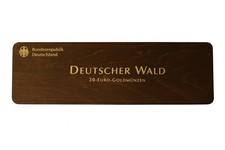 VALORIS 20 Euro Deutscher Wald Serie Holzbox Münzbox Holzschatulle 20€ Goldmünze